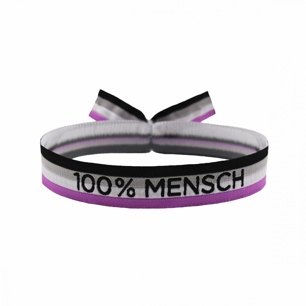 100% human asexual wristband