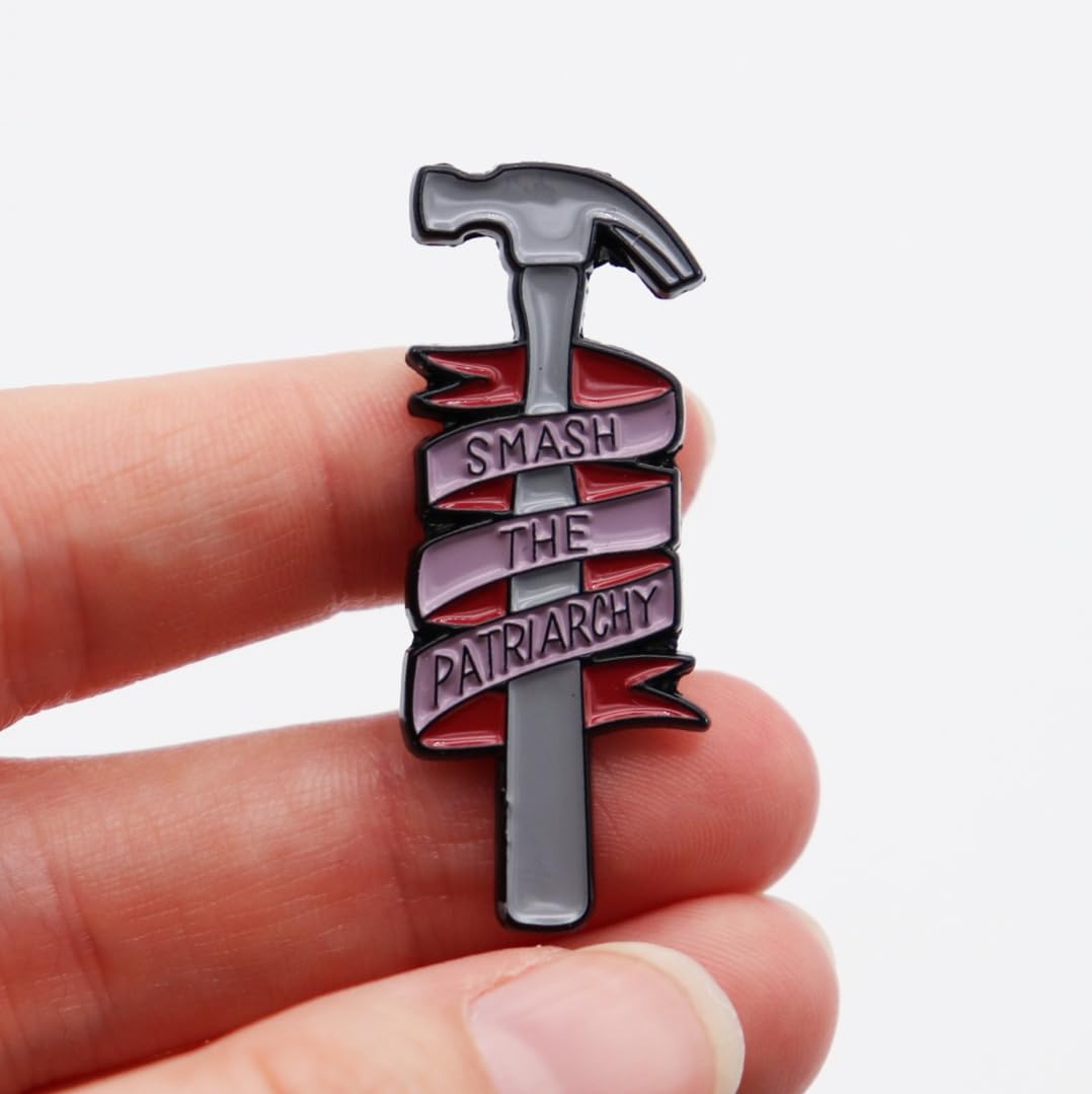 Smash the Patriarchy – Emaille Pin