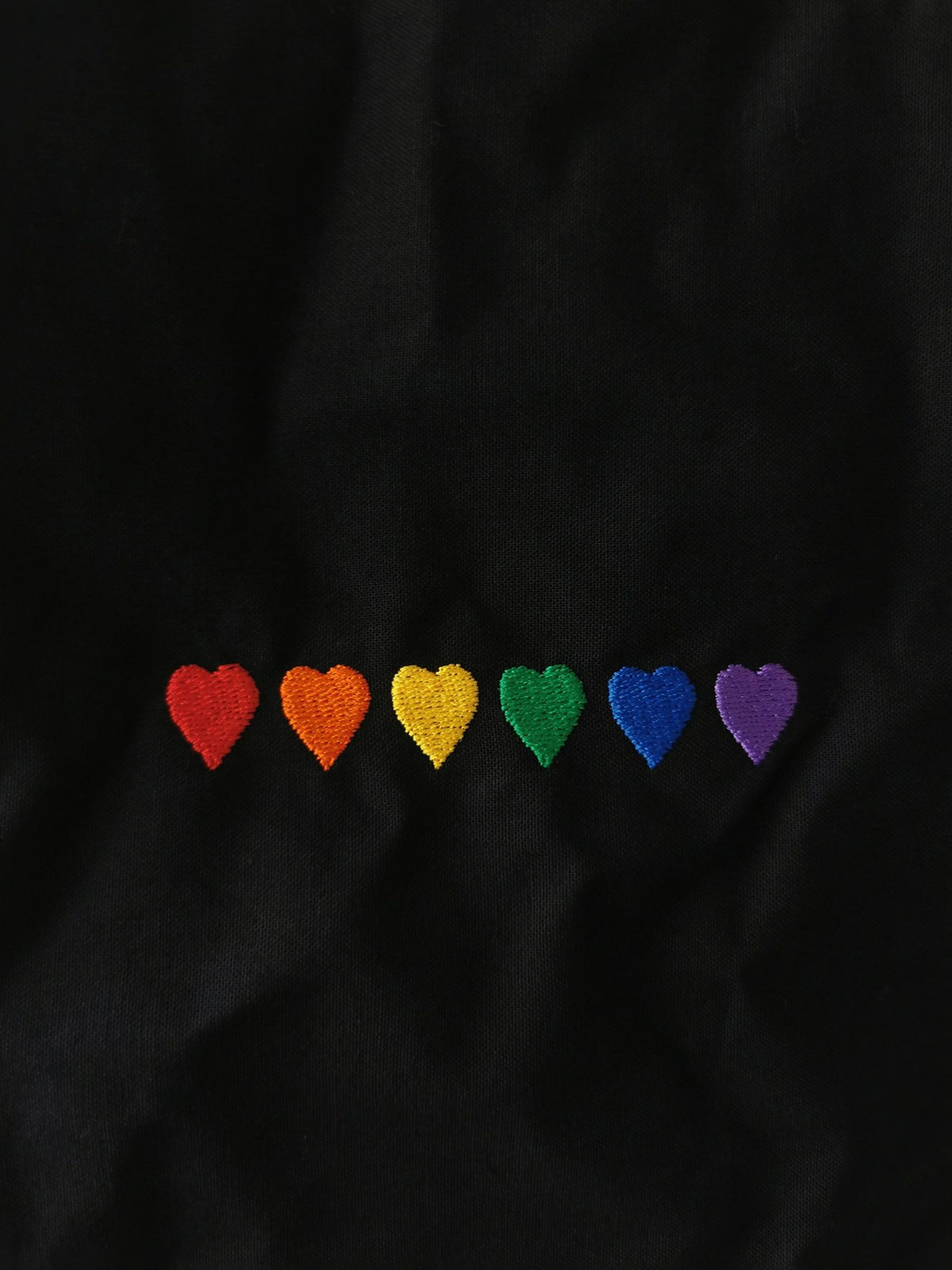 Pride Hearts T-Shirt (bestickt)