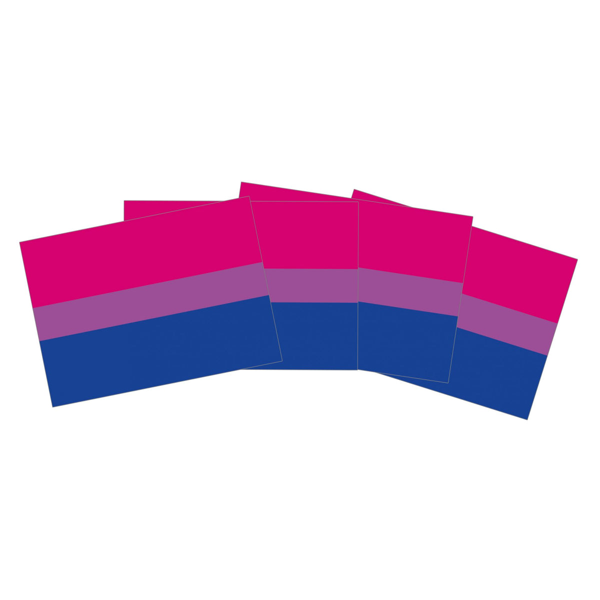 Bisexuell Flagge Sticker