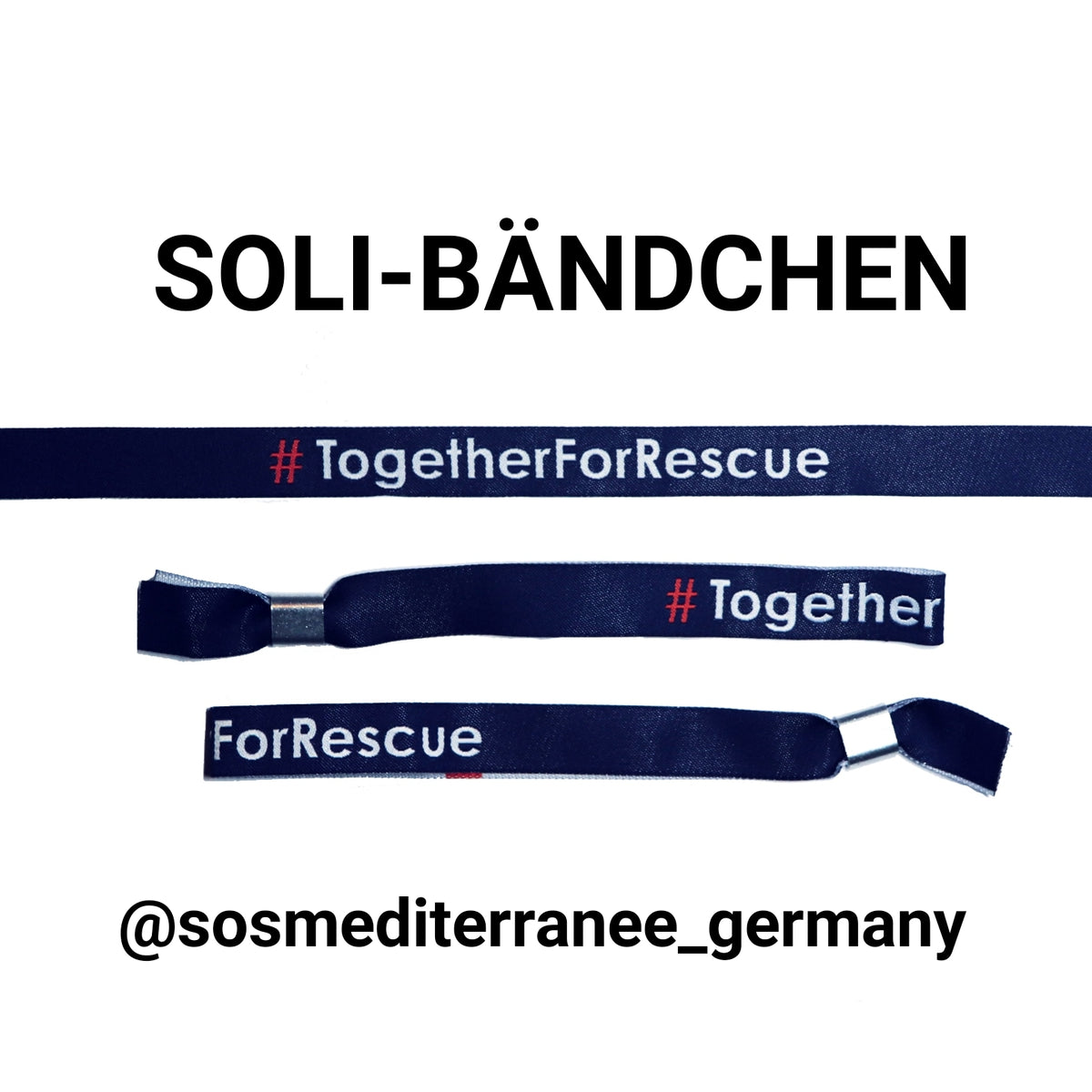 TogetherForRescue Bändchen