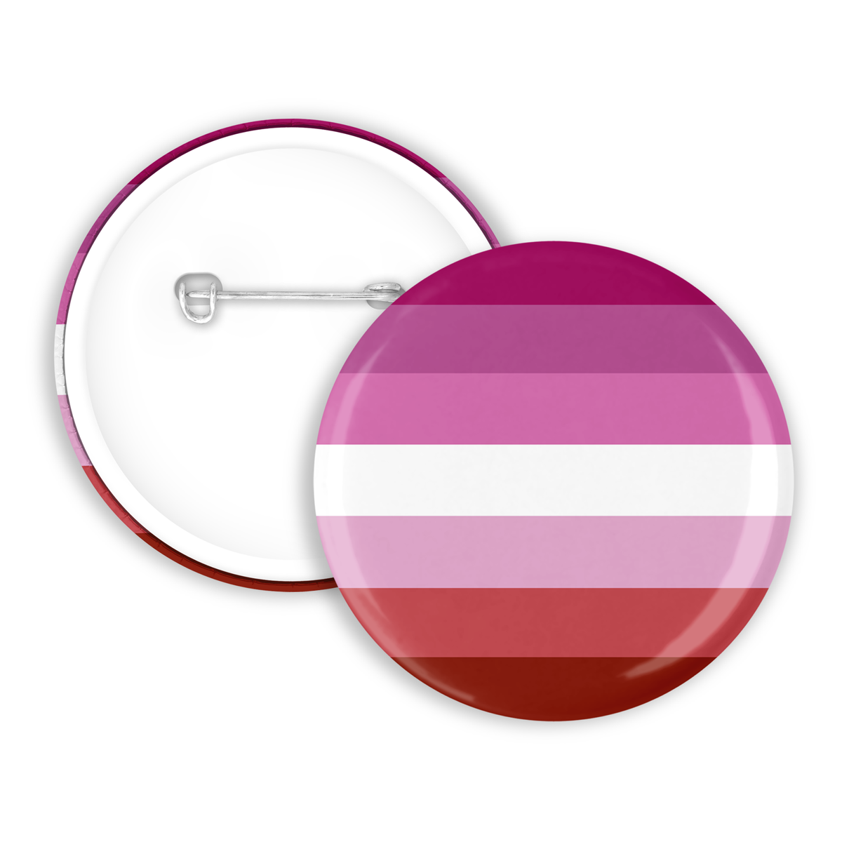 Lesbian Flagge Button