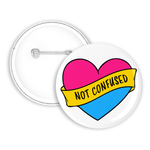 Not confused pansexuell Button