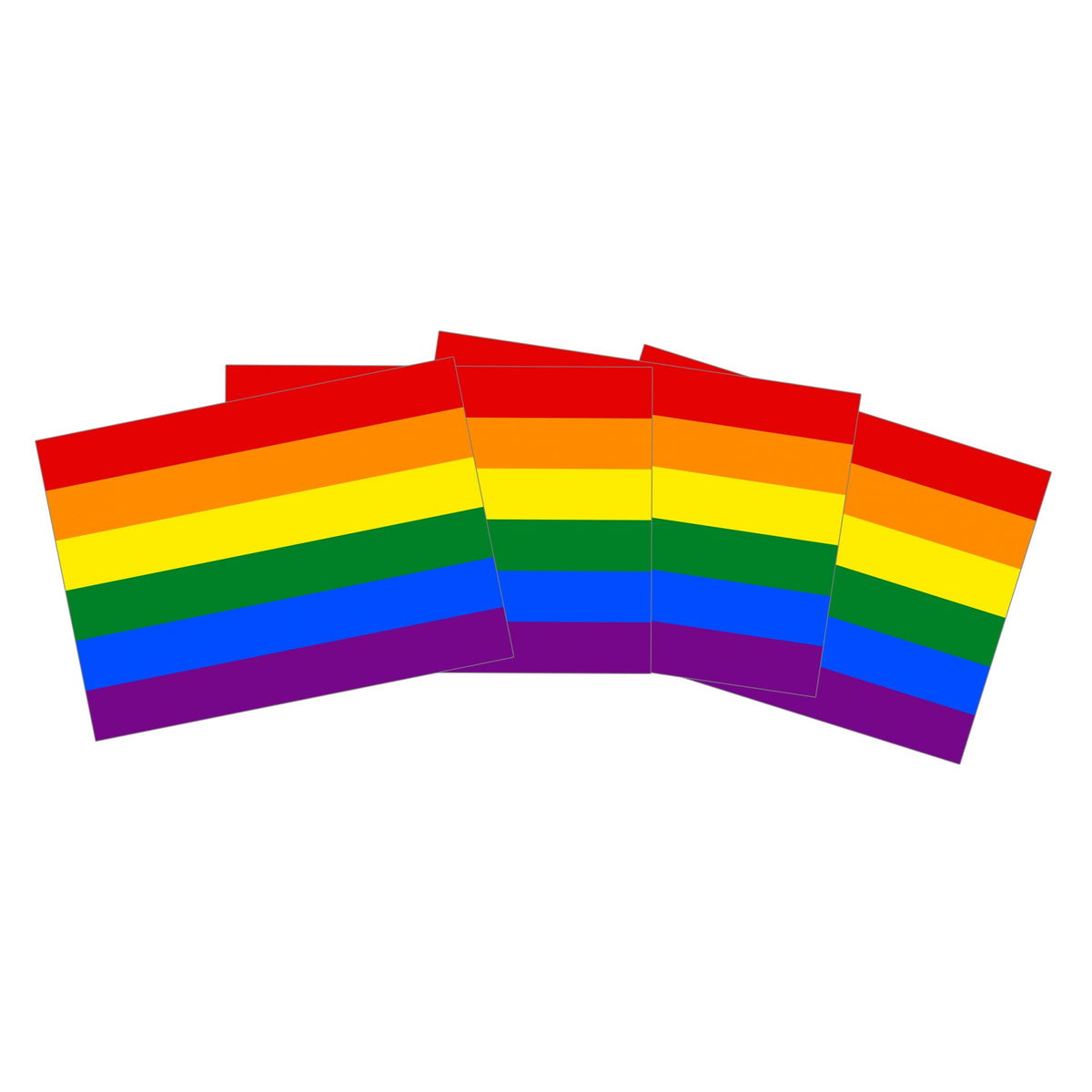 Regenbogen Flagge Sticker