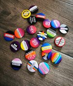 100% Human - Asexual Button | 38mm