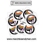 Antihomophobe Aktion Sticker