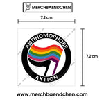 Antihomophobe Aktion Sticker