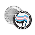 Antitransphobe Aktion Button