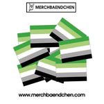 Aromantisch Flagge Sticker