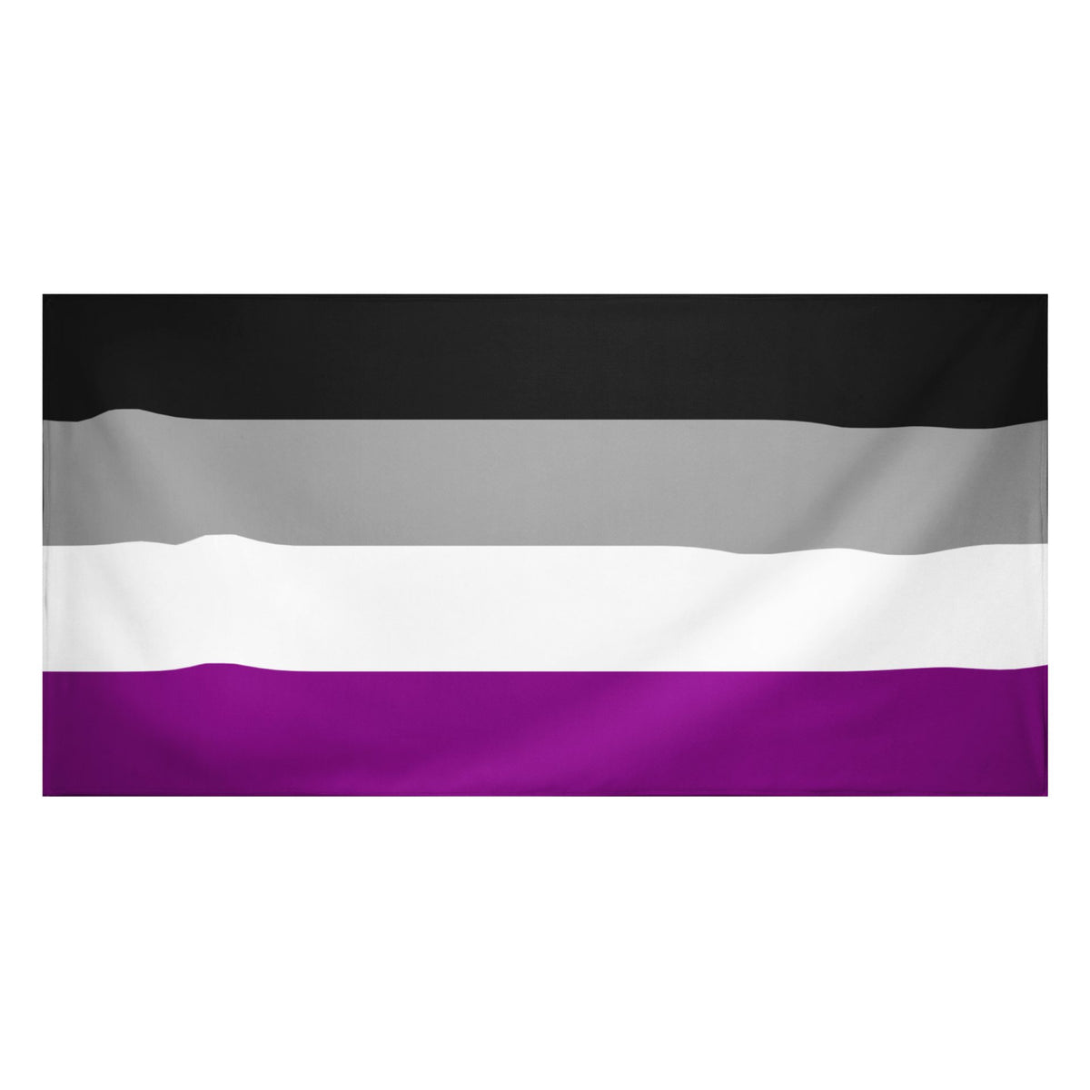 Asexuell Flagge/Fahne