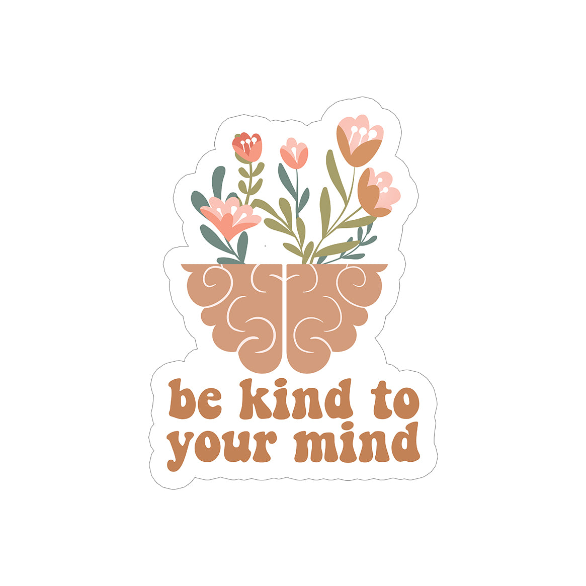 Be kind - zugeschnittener Vinylsticker