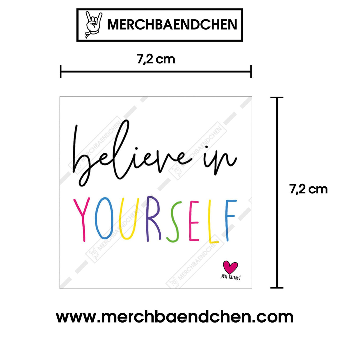 Believe in yourself Sticker