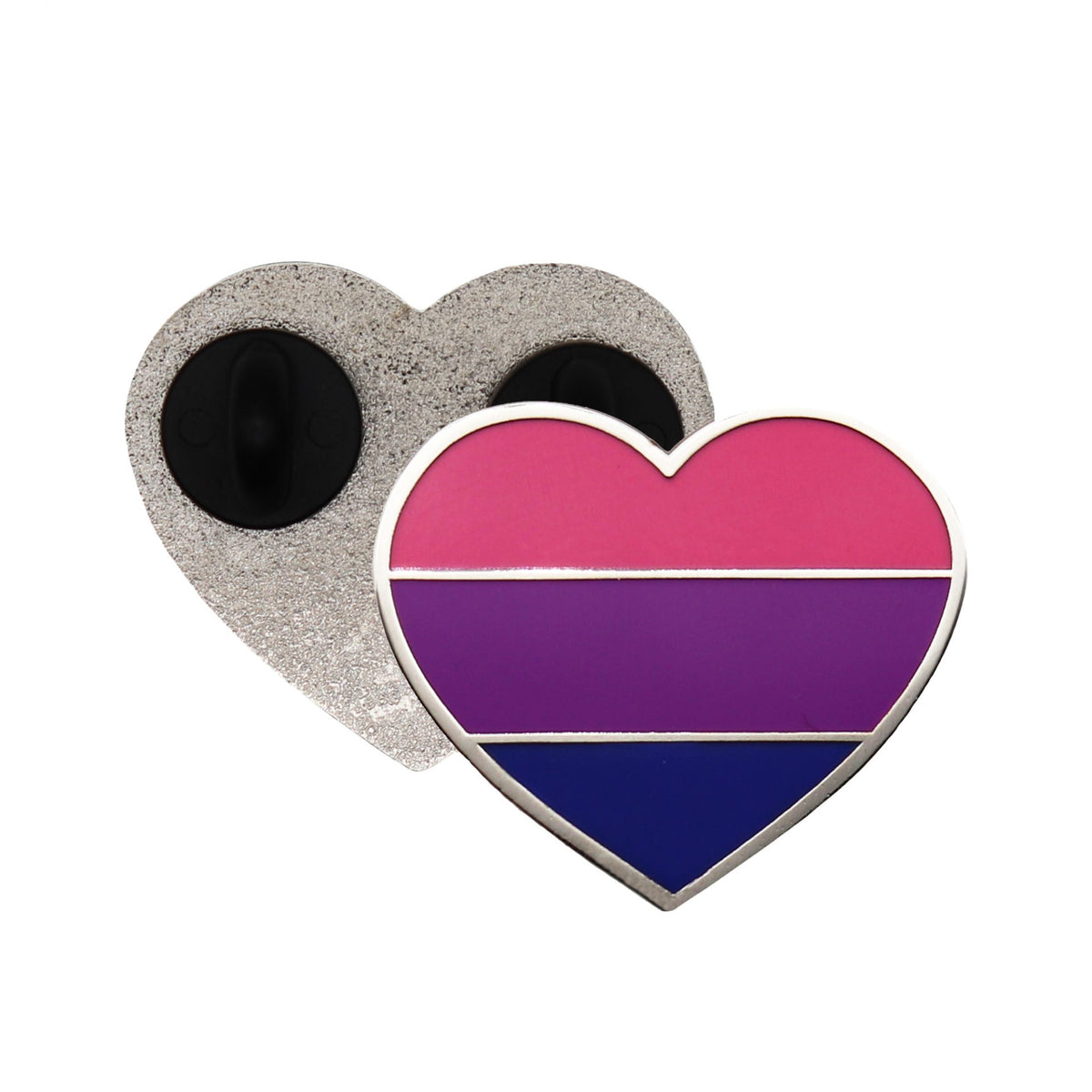 Bisexuell Herz - Emaille Pin