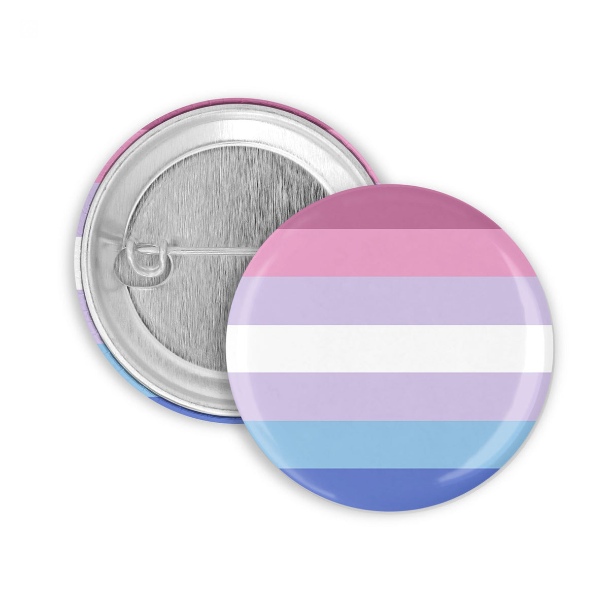 Bigender Flagge Button