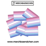 Bigender Flagge Sticker