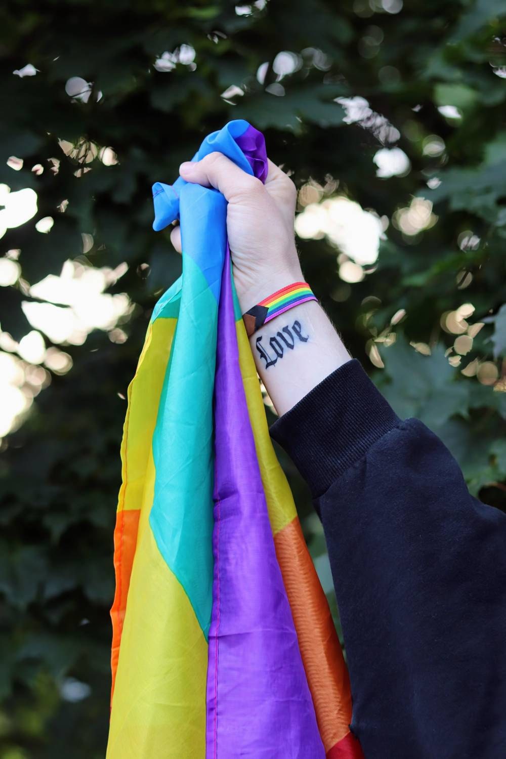 Regenbogen Flagge/Fahne