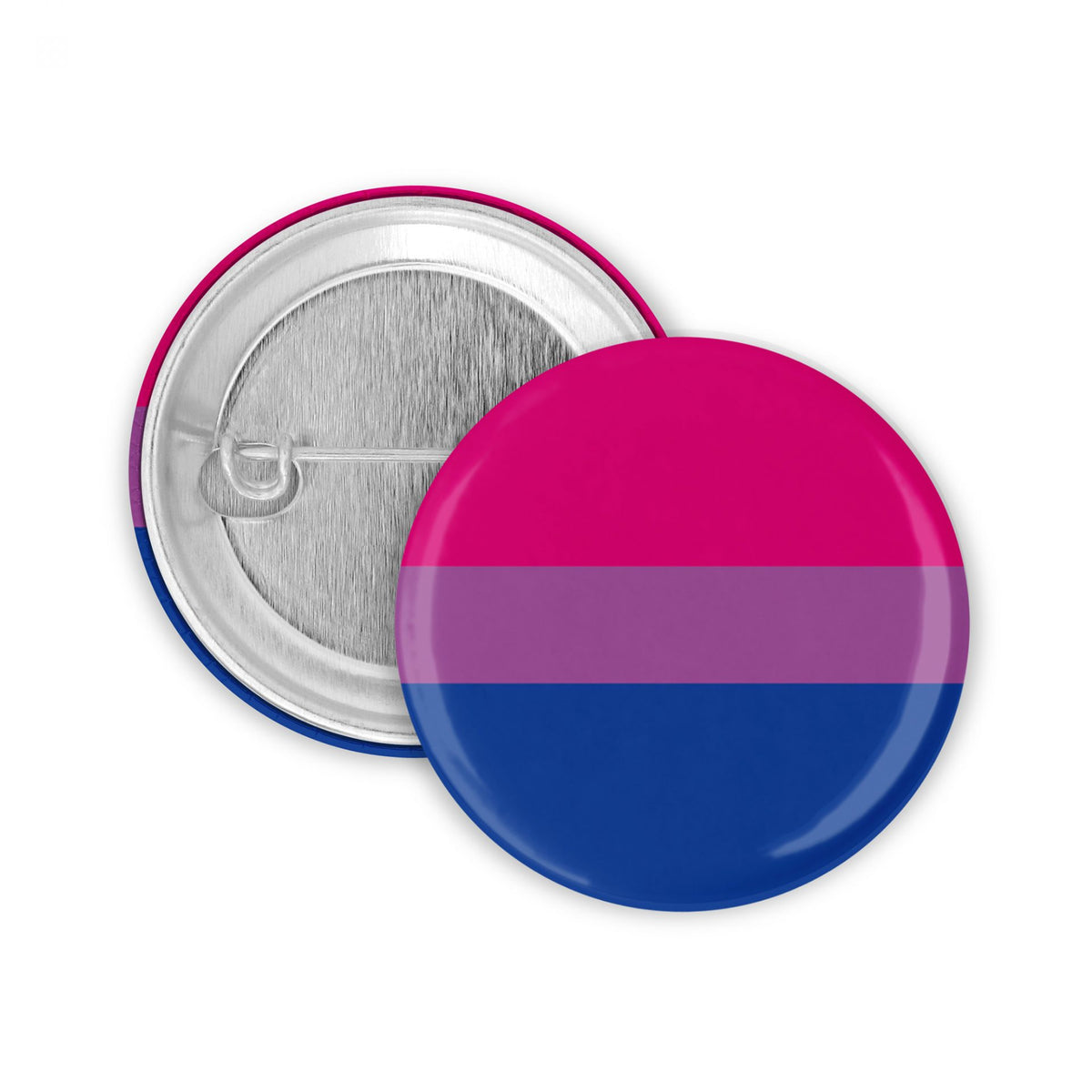 Bisexuell Flagge Button