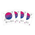 Not a phase Bisexuell Sticker