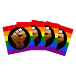 Black lives matter - LGBTQ+ Sticker