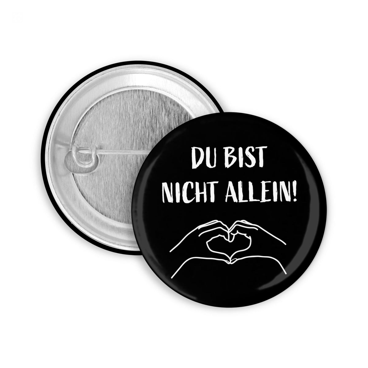 Du bist nicht allein Button