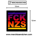 FCK NZS Sticker bunt