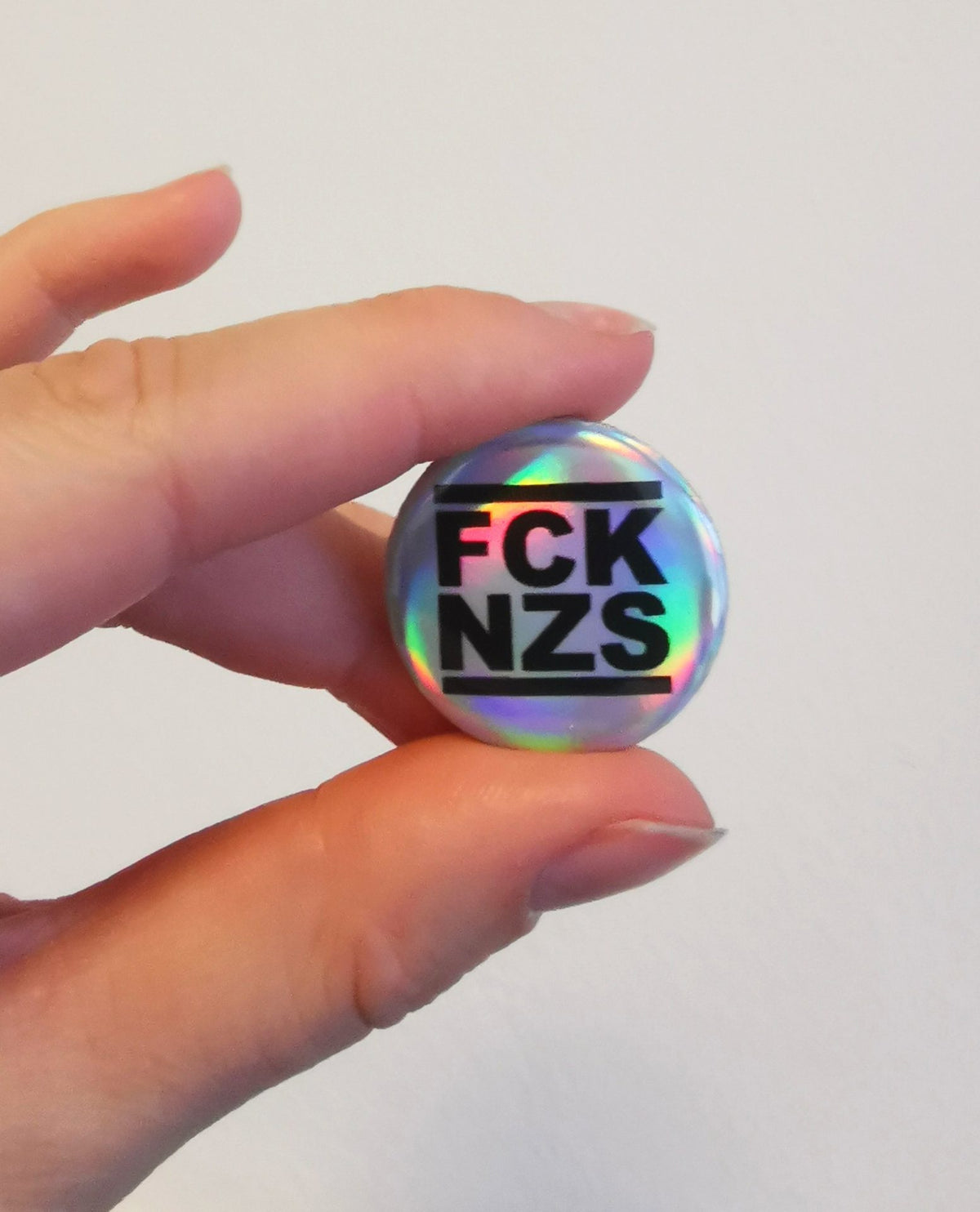 FCK NZS Hologramm Button | 25mm