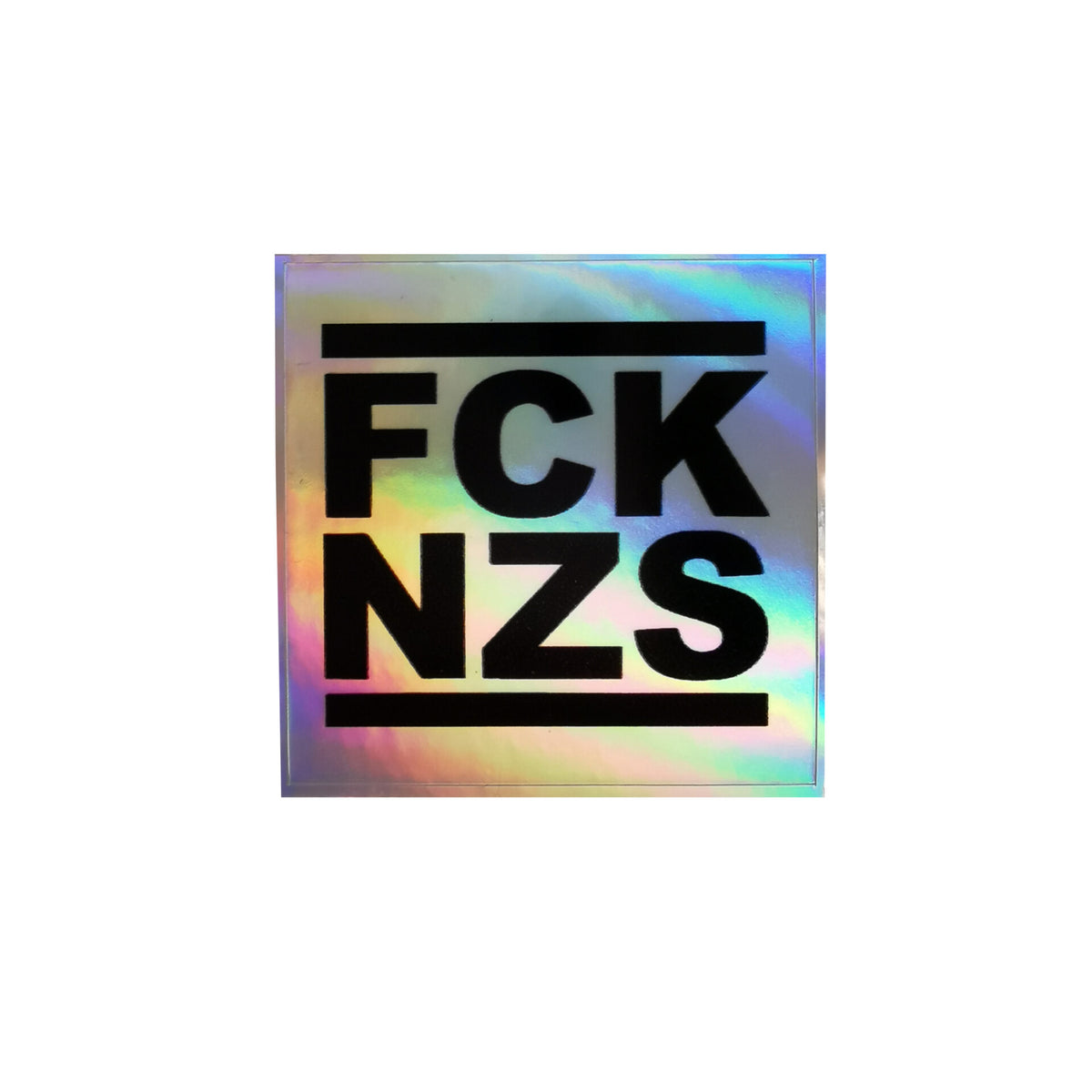 Hologramm FCK NZS Sticker