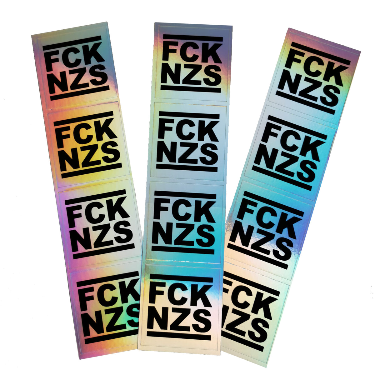 Hologramm FCK NZS Sticker