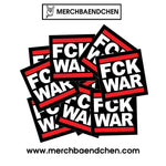 FCK WAR Sticker Classic