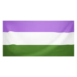 Genderqueer Flagge/Fahne