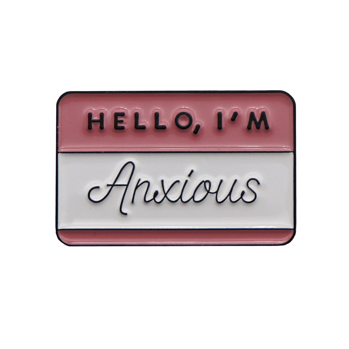 Hello I'm ... - Emaille Pin