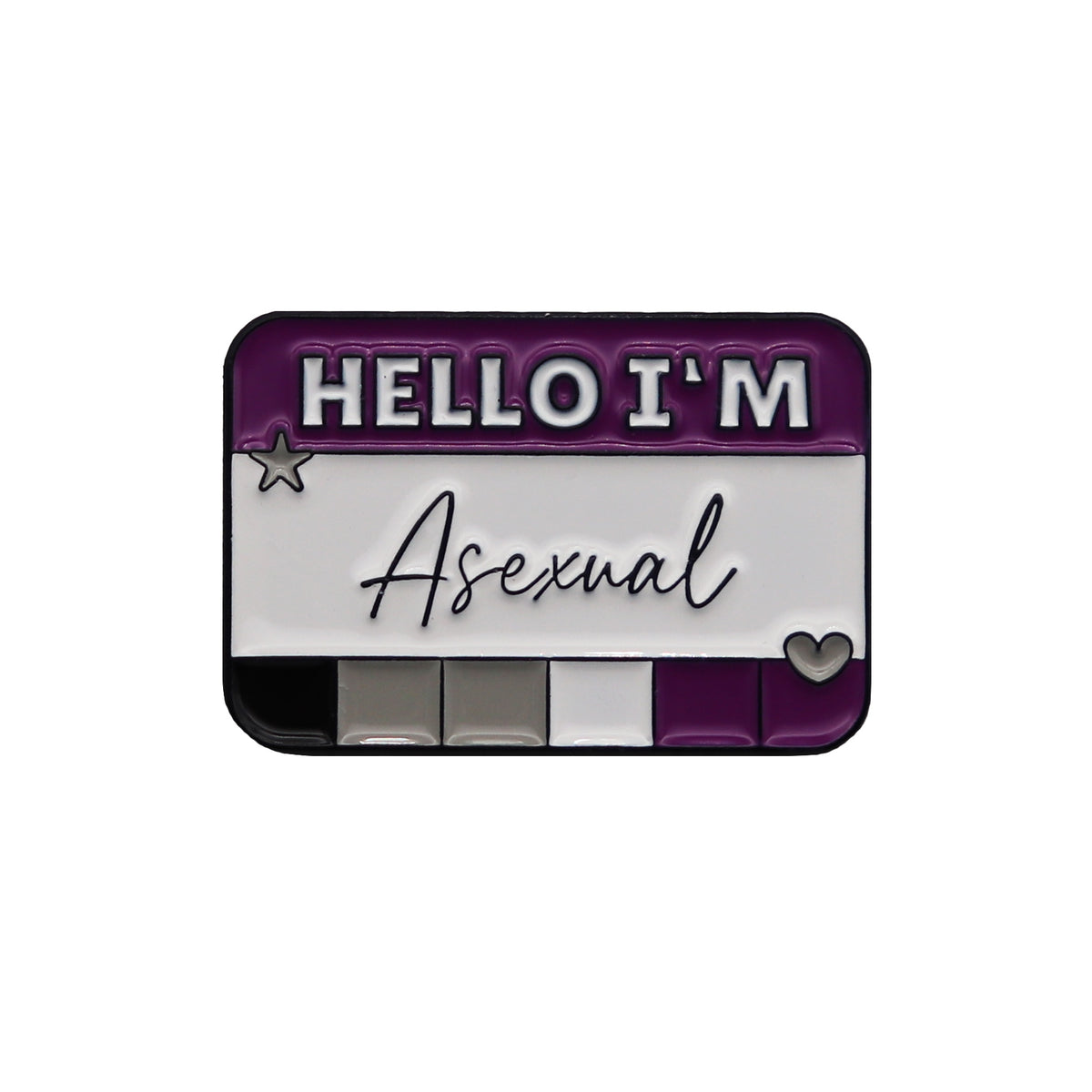 Hello I'm ... - Emaille Pin