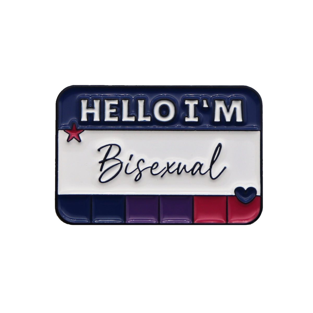 Hello I'm ... - Emaille Pin