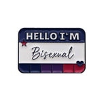 Hello I'm ... - Emaille Pin