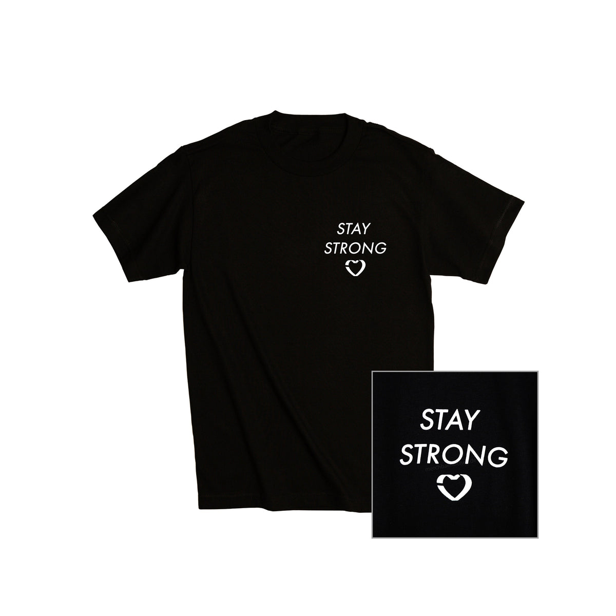 Stay Strong T-Shirt 100% Baumwolle