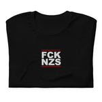 FCK NZS T-Shirt gestickt 100% (Bio)-Baumwolle