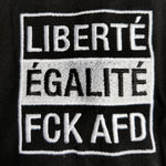 Liberté T-Shirt bestickt 100% Baumwolle Brust links helle Farben