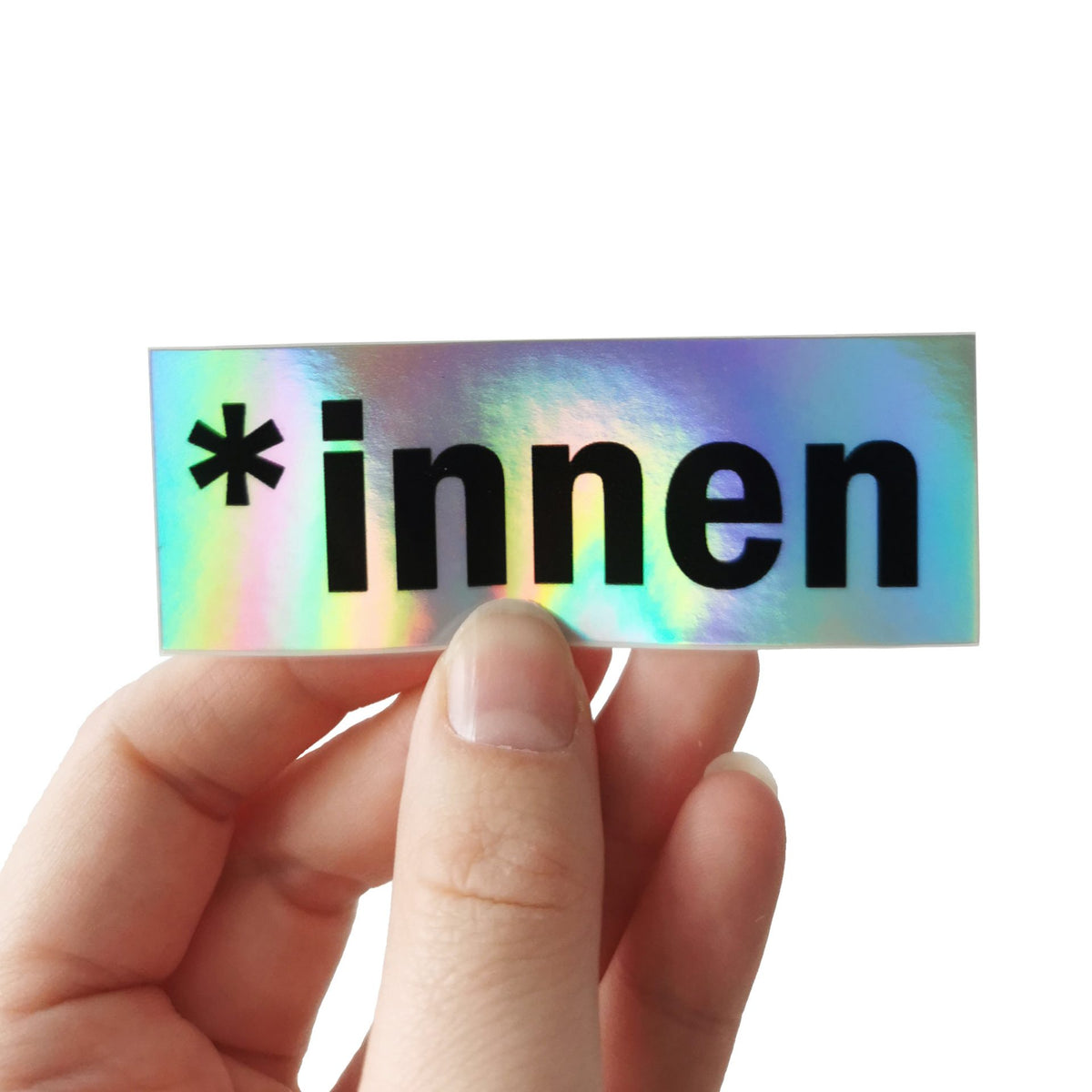 Hologramm *innen Sticker