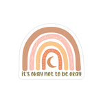 It's okay - zugeschnittener Vinylsticker