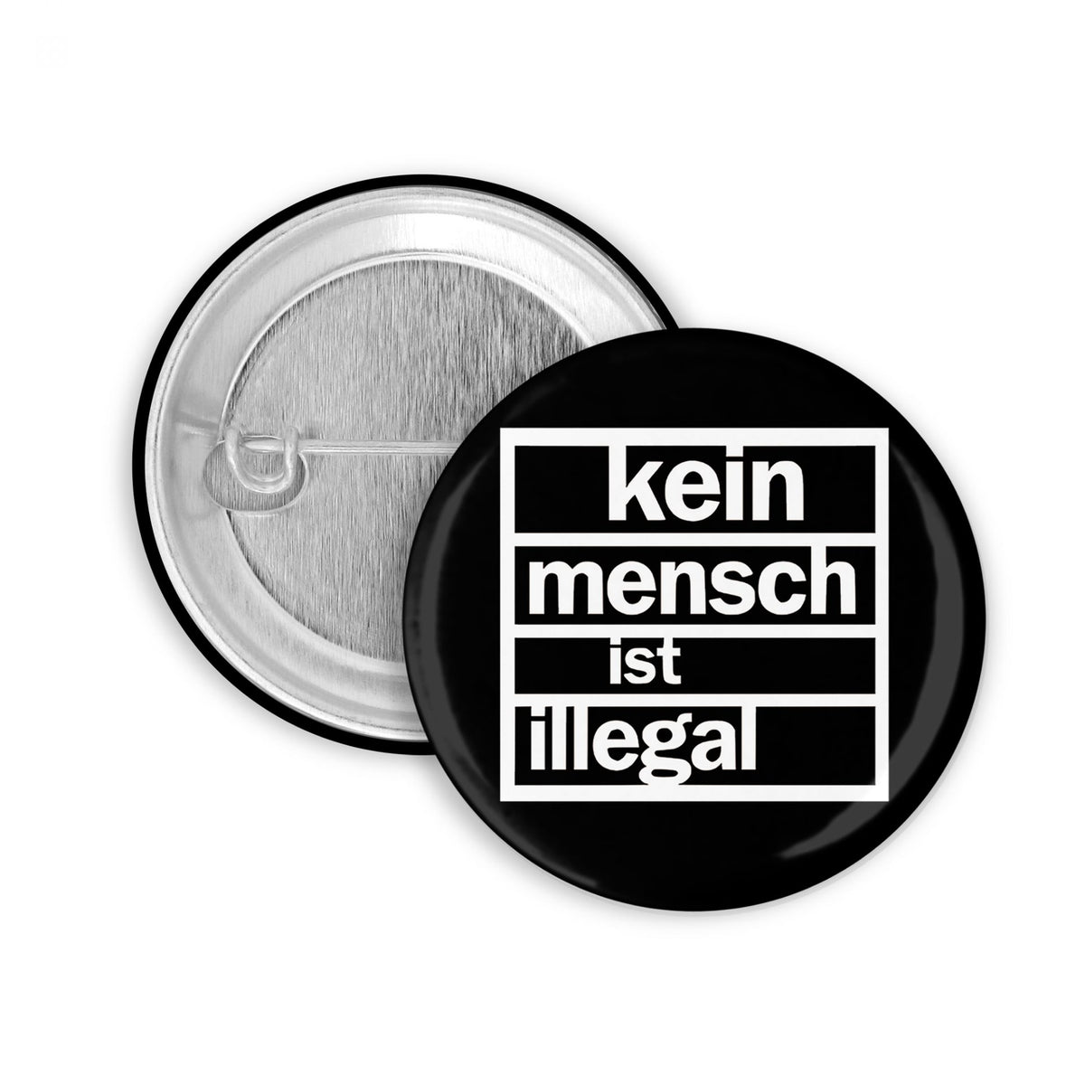 Kein Mensch ist illegal Button | 32mm