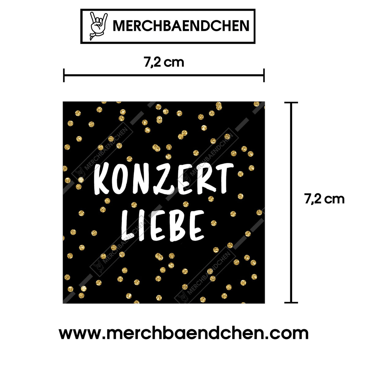 Konzertliebe Sticker