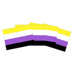 Non binary Flagge Sticker