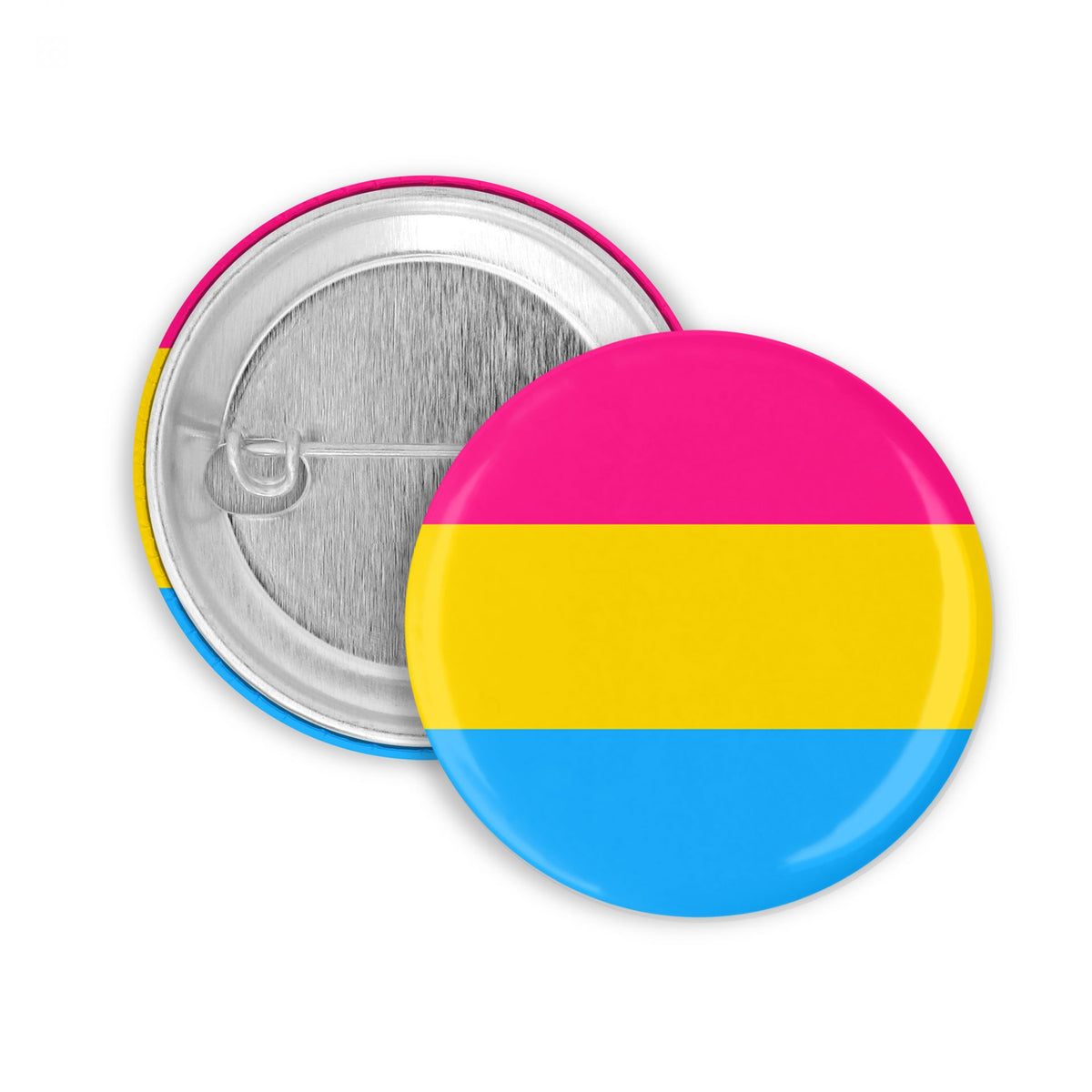 Pansexuell Flagge Button