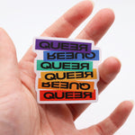 Queer - zugeschnittener Vinylsticker