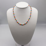 "Edith" - rainbow necklace handmade