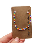 "Edith" - rainbow necklace handmade