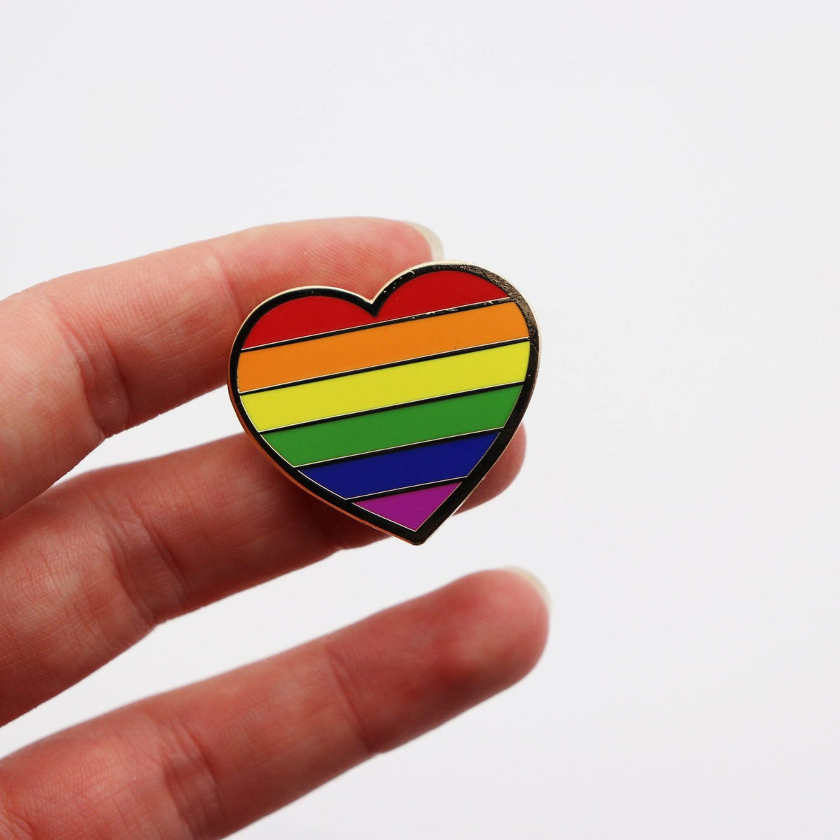 Pride Herz - Emaille Pin