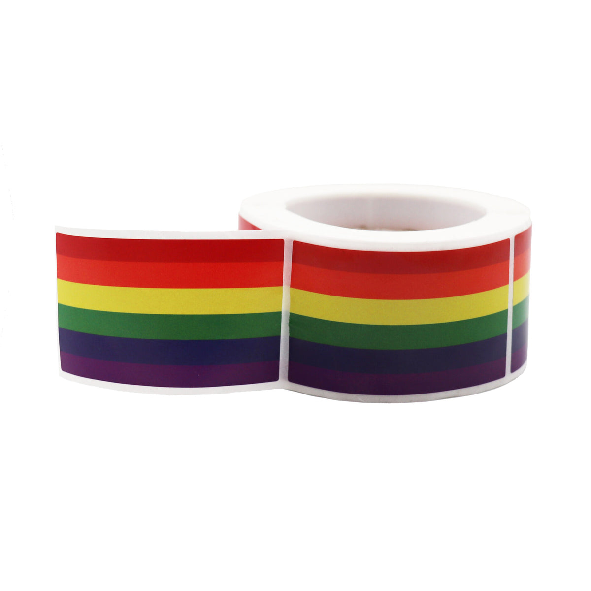 Regenbogen Stickerrolle