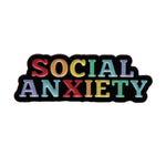 Social Anxiety - Emaille Pin