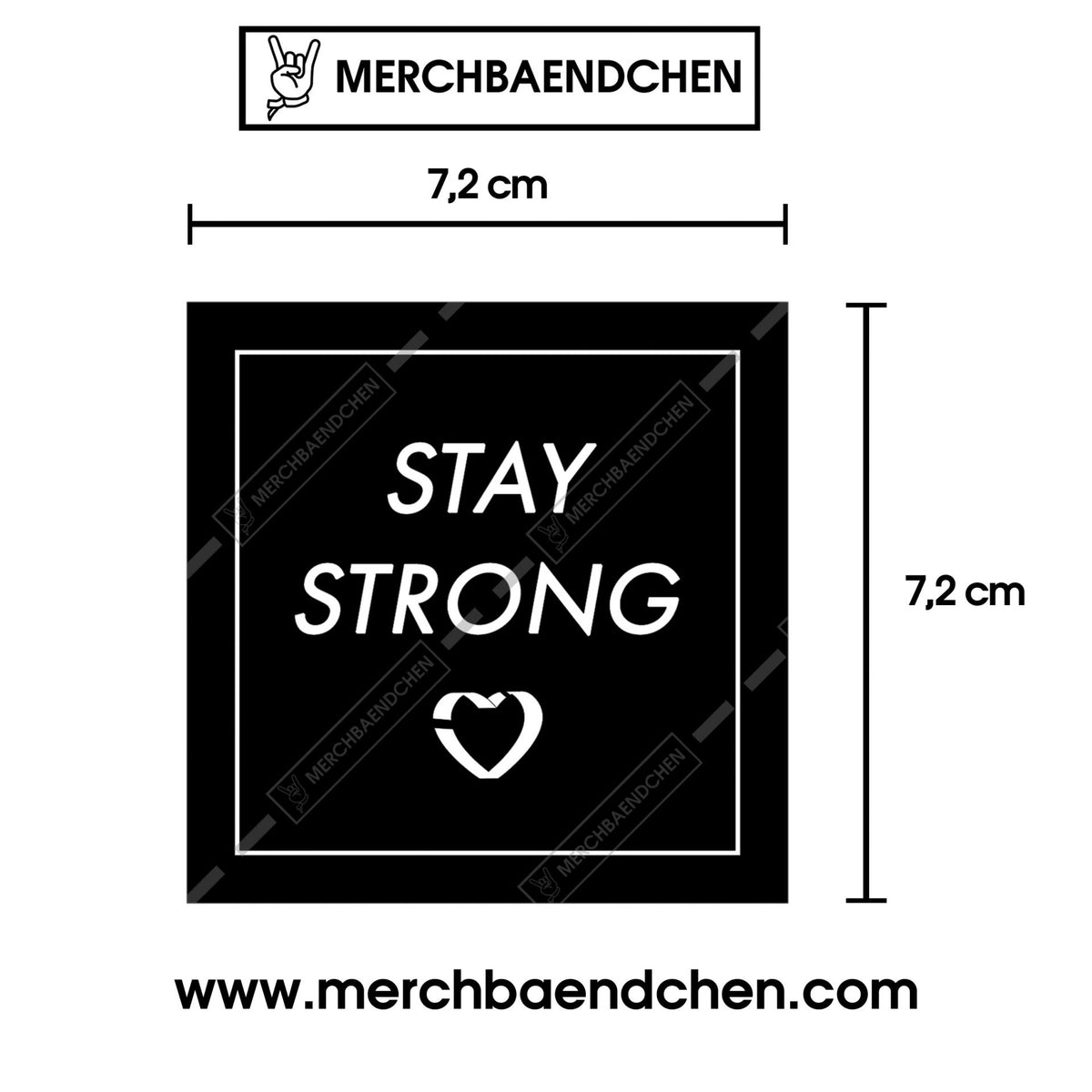 Stay Strong Sticker